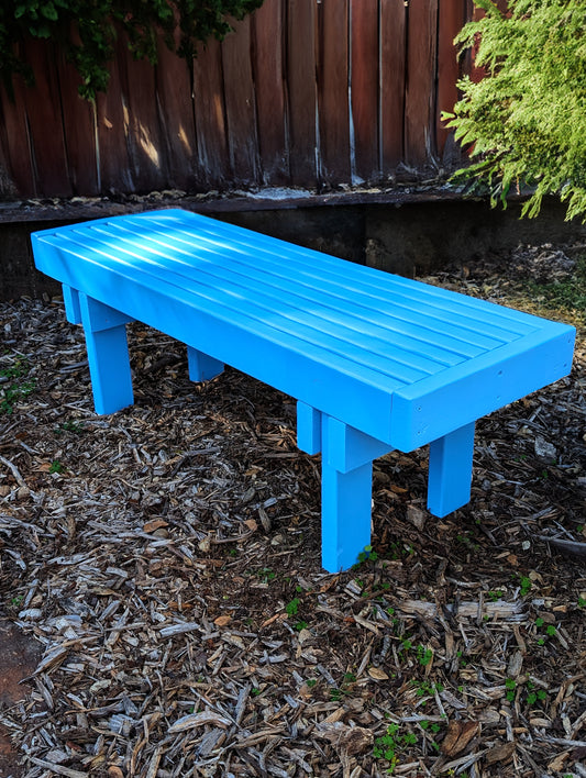 Springtime Garden Bench