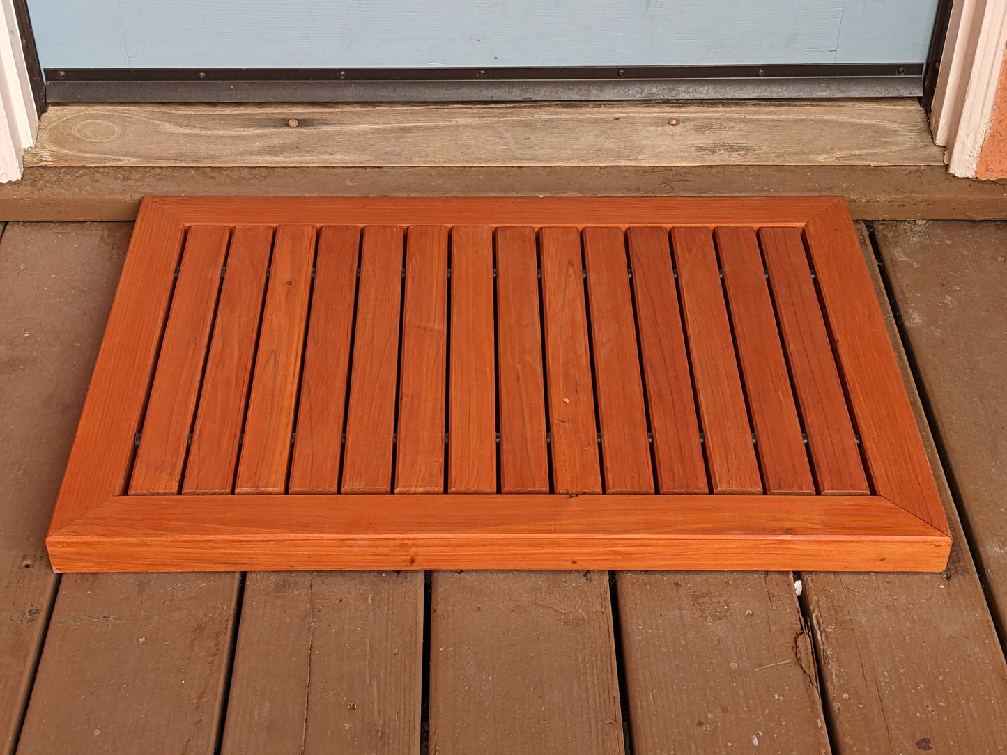 Decorative Wooden Doormat