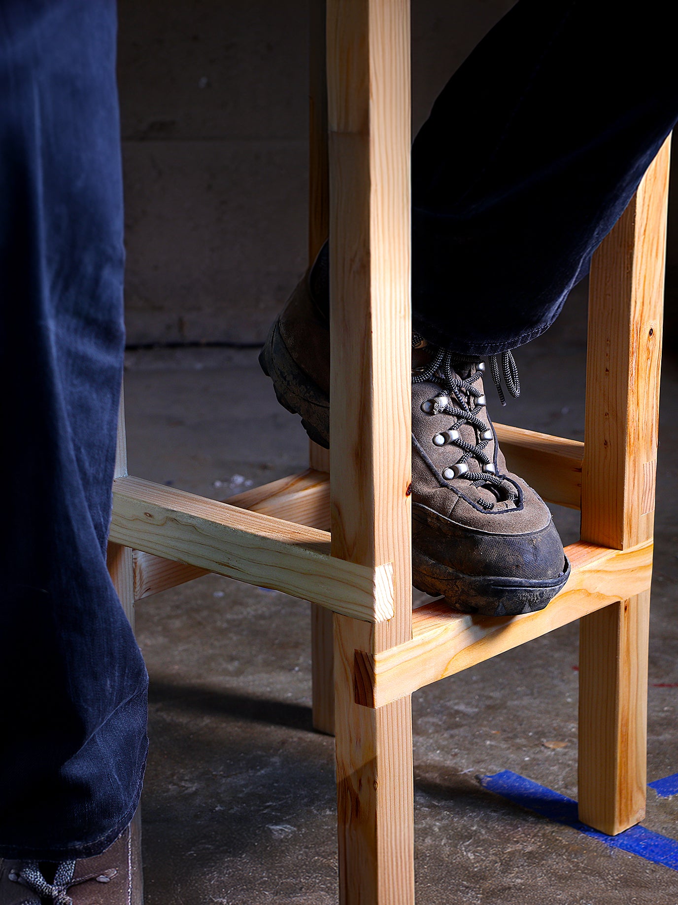 Basic-Built Shop Stool (U.S. and Metric)