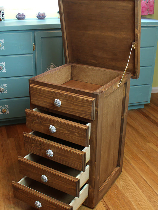 Mobile Storage Cabinet (U.S. and Metric)