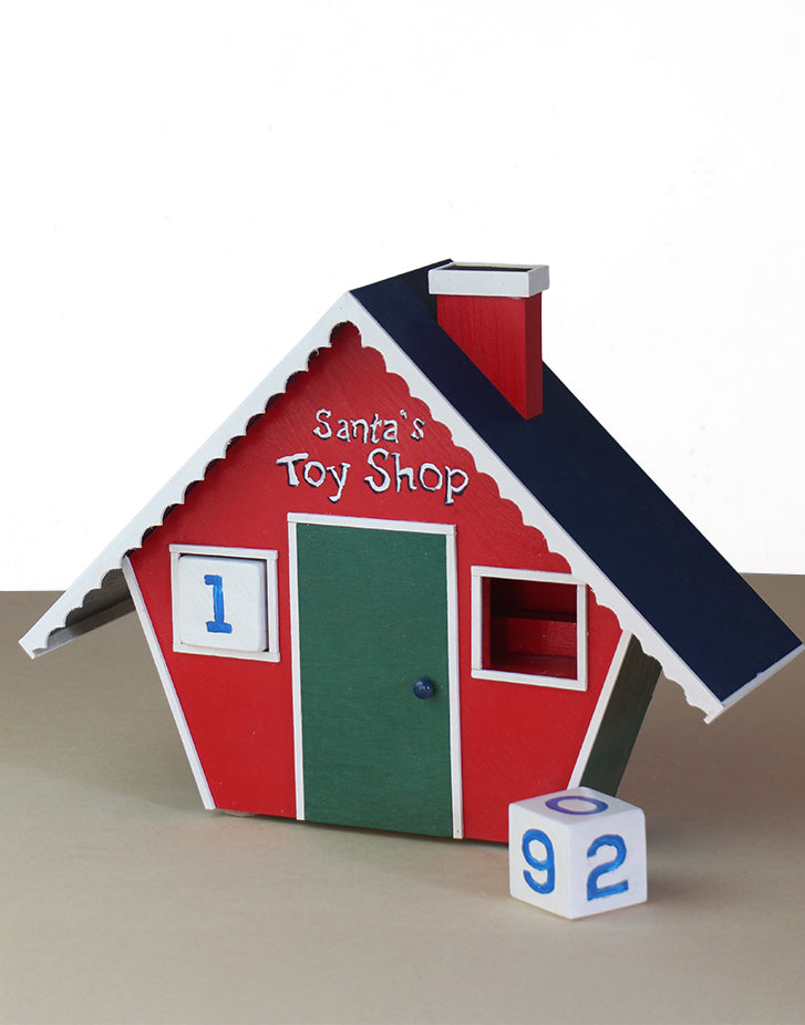 Santa's Workshop Countdown Calendar (U.S. and Metric)