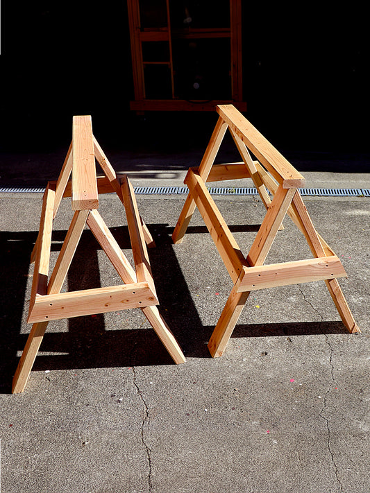 Easy Stacking Sawhorses (U.S. and Metric)