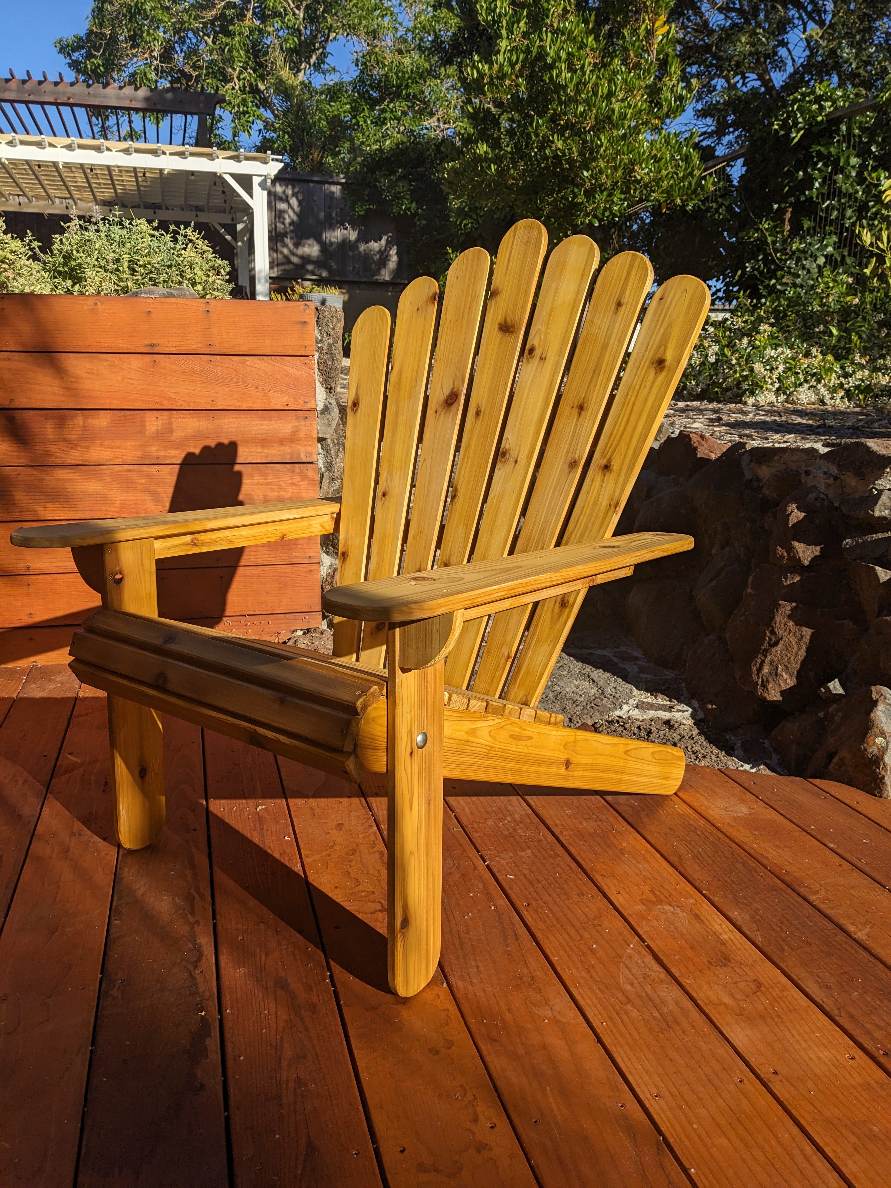 Real wood adirondack online chairs