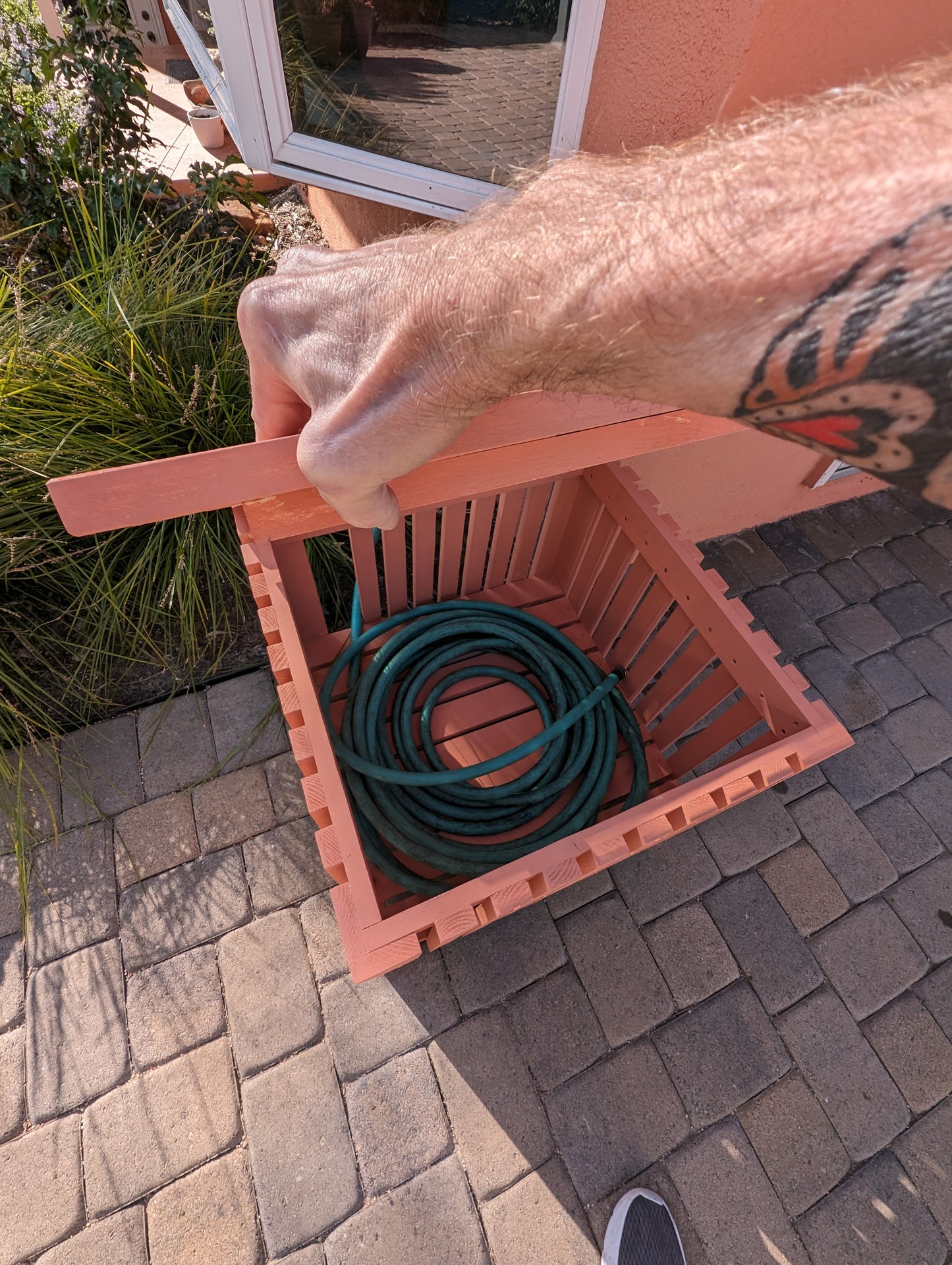 Garden Hose Caddy