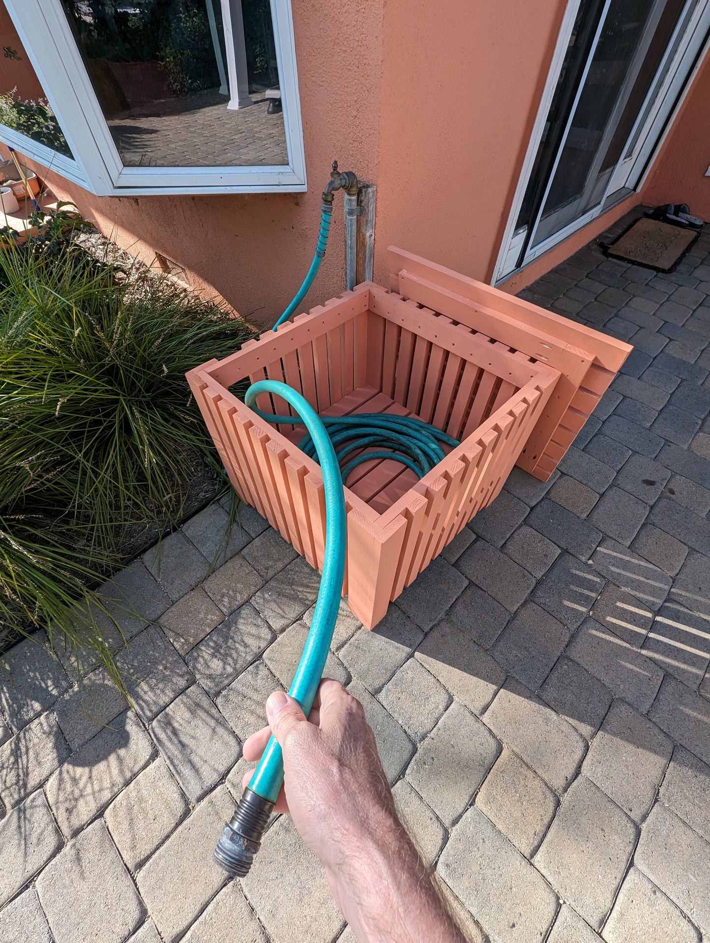 Garden Hose Caddy