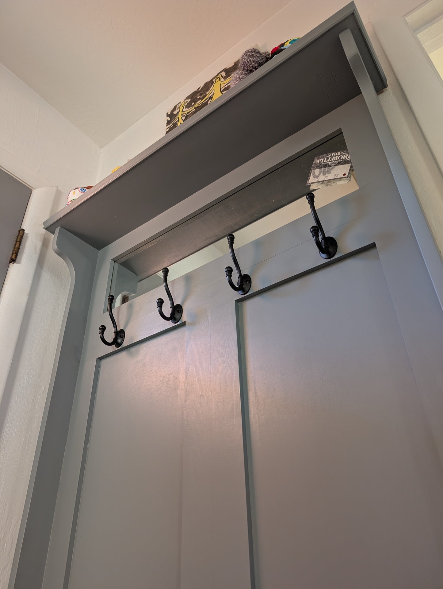 Entryway Hall Tree Cabinet