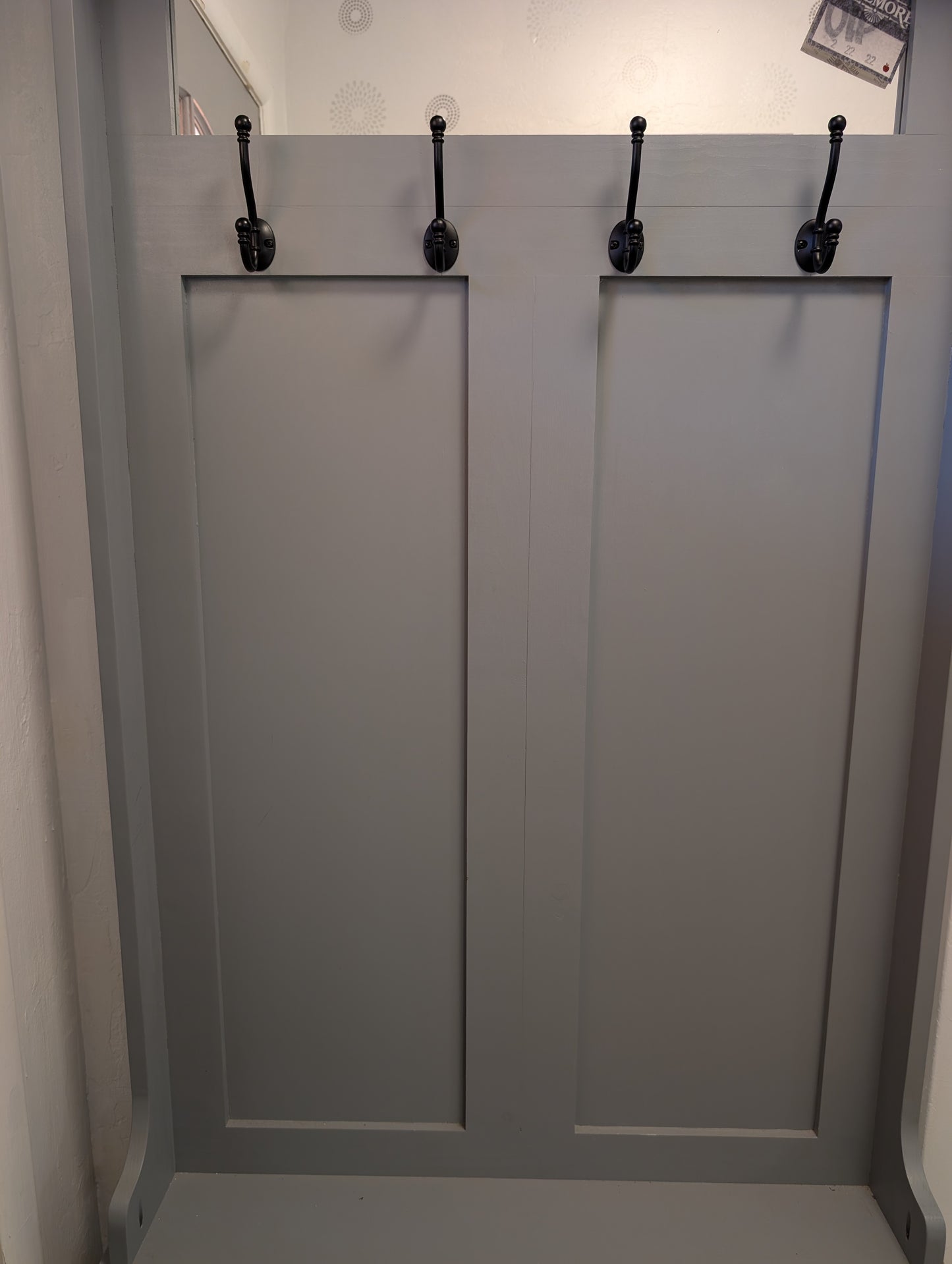 Entryway Hall Tree Cabinet