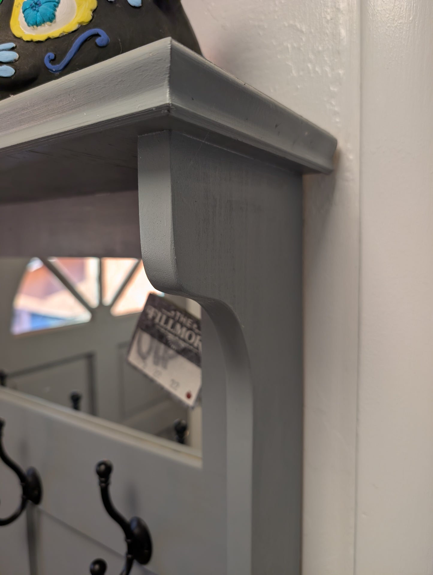 Entryway Hall Tree Cabinet