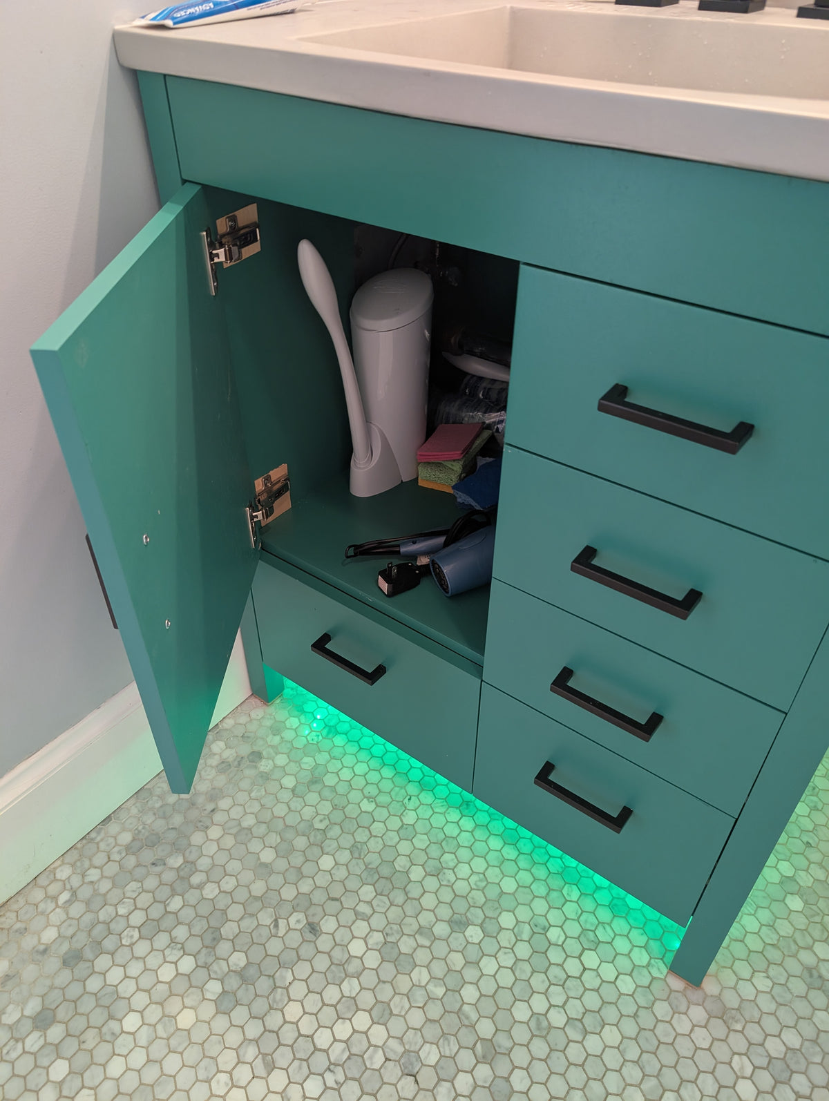 5-Drawer Bathroom Vanity
