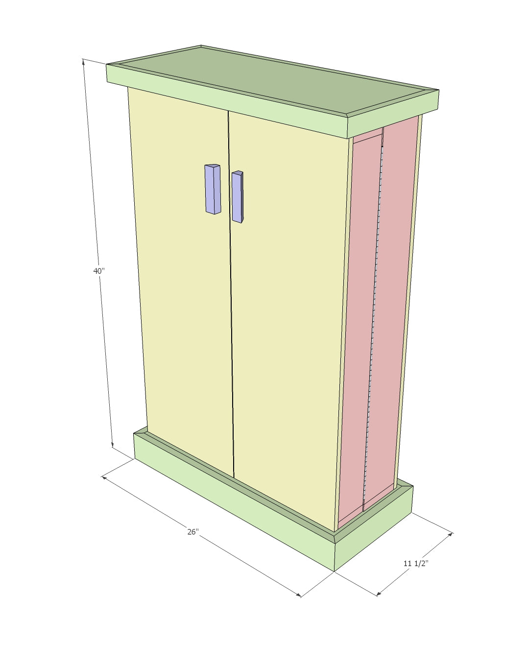 Space-Saving Kitchen Pantry