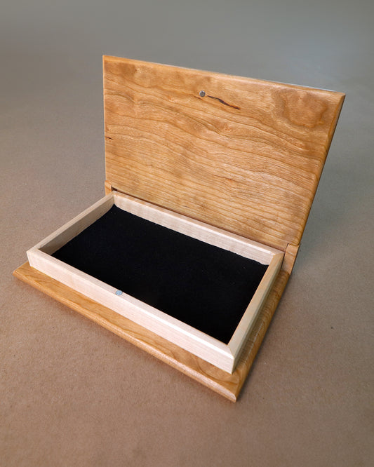 "Wooden Book" Keepsake Box