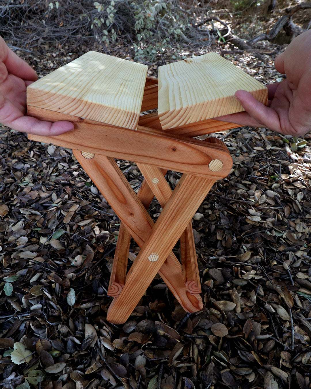 Clever Folding Campfire Seat