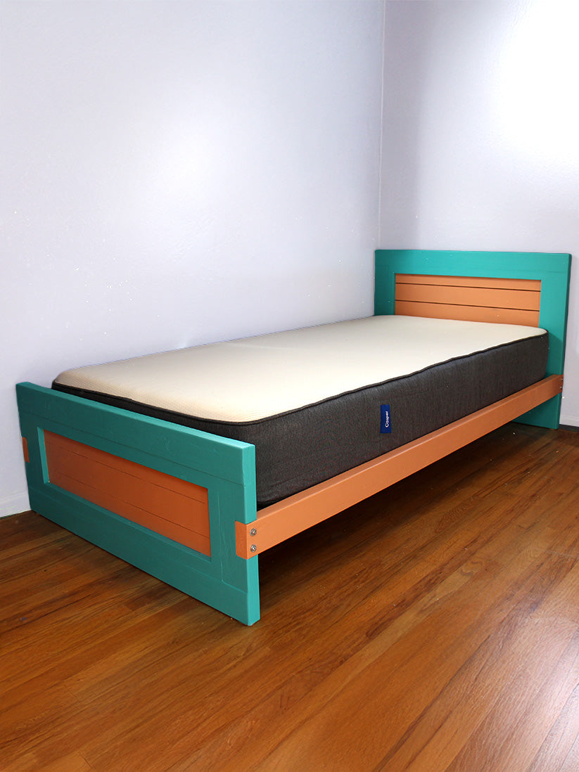 SUPER Easy Twin Size Bed (U.S. and Metric)