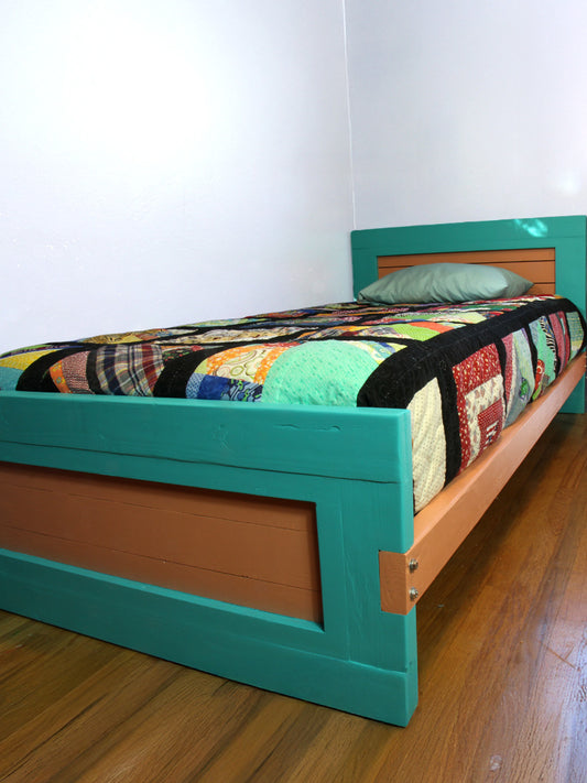 SUPER Easy Twin Size Bed (U.S. and Metric)